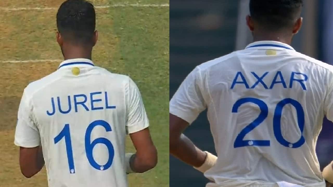 Washington Sundar jersey