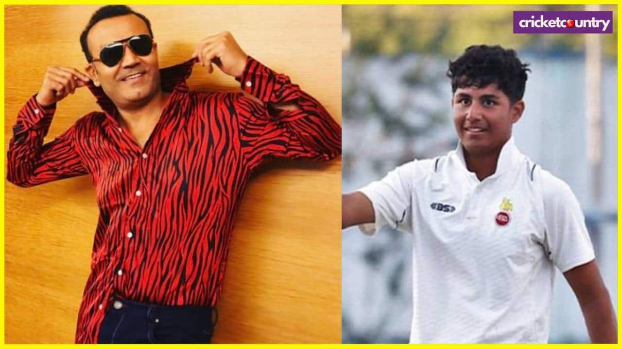 Virender Sehwag son Aryaveer son