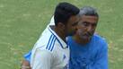 Ravichandran Ashwin and his father