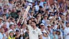 Head scoring a Test century