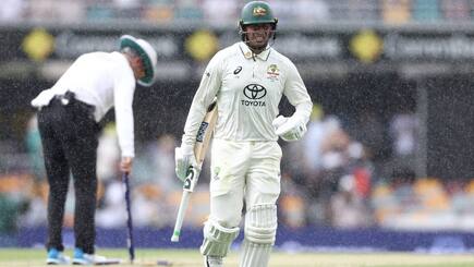 Australian openers start well reach 28/0 on rain curtailed day one game in Brisbane