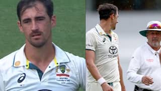 WATCH: Mitchell Starc argues with Umpires in Frustration after back-to-back interruptions by the rain on Day 4 of Gabba Test