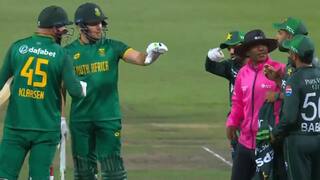 Mohammed Rizwan and Haris Rauf get involved in a Heated exchange with Heinrich Klaasen in Cape Town ODI
