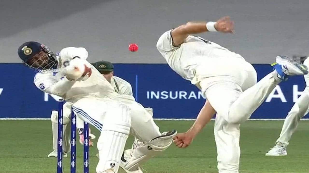Pant plays T20esque shot to Boland