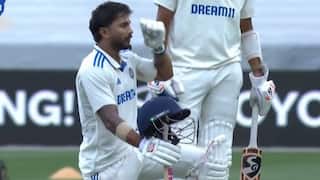 WATCH: India legend gives standing ovation to Nitish Kumar Reddy following heroic ton