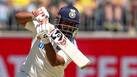 Pant batting during a Test match