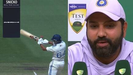 In all fairness he did touch the ball Says rohit sharma on Yashasvi Jaiswals dismissal sparks controversy