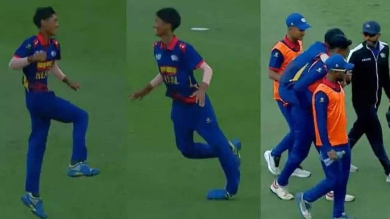 Yuvraj Khatri suffers freak injury