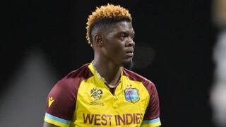 alzarri joseph fined for abusing fourth umpire in WI VS BAN 1st odi match