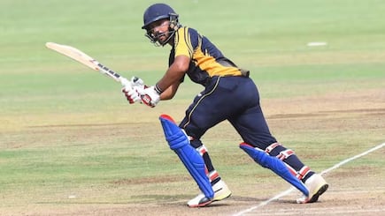 12 fours 9 sixes Punjab batter Anmolpreet singh break Yousuf pathan fastest century record