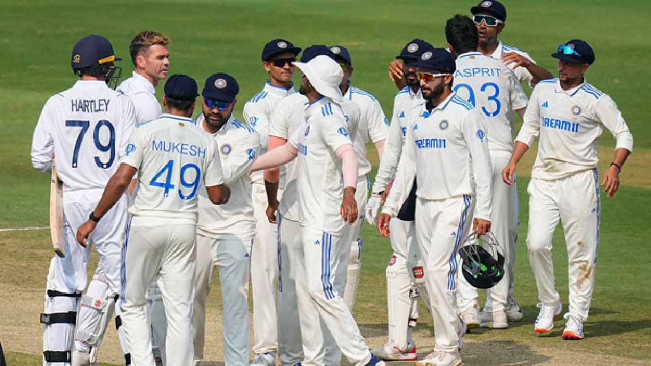 india Test team