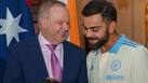 Australian Pm with Kohli
