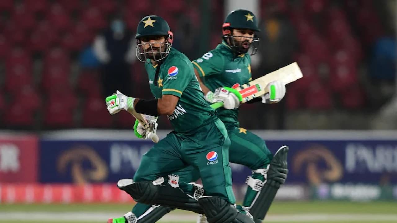 Babar Azam and Mohammad Rizwan