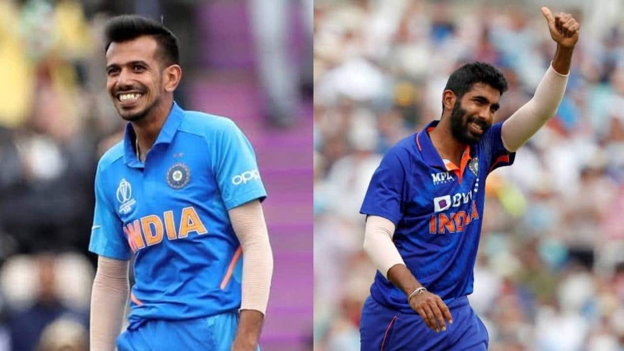 Yuzvendra Chahal and Jasprit Bumrah