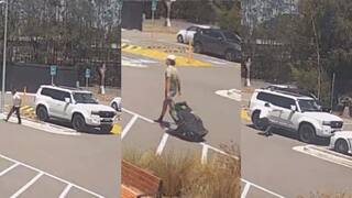 WATCH: Seeing Sam Konstas causes a fan to CRASH their car in order to have a picture with the Australian youngster