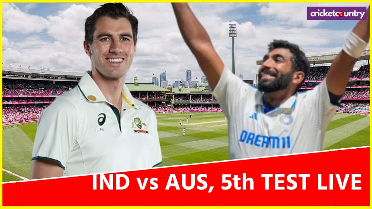 IND VS AUS LIVE SCORE 5TH TEST LIVE