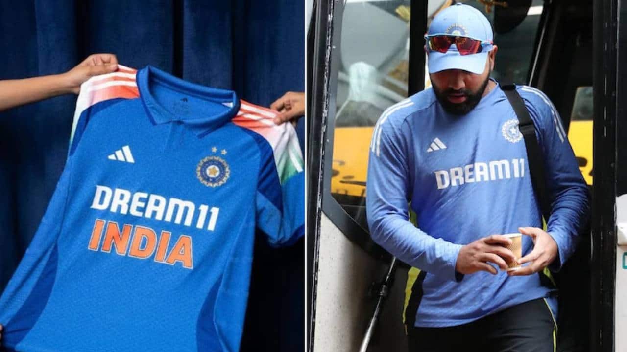 Indian team's jersey for Champions Trophy