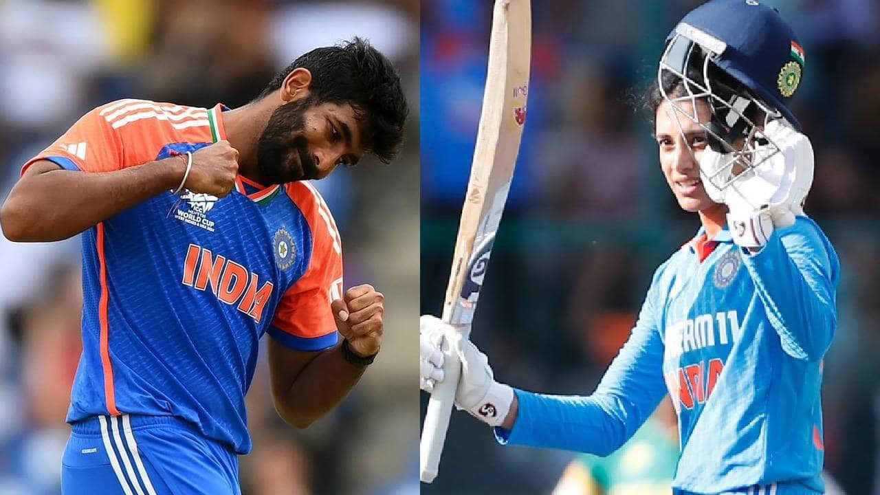 Jasprit Bumrah Smriti Mandhana