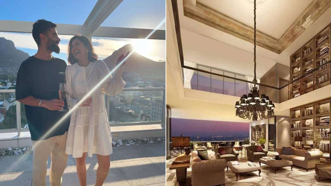 Virat Kohli and Anushka Sharma's home in Gurgaon