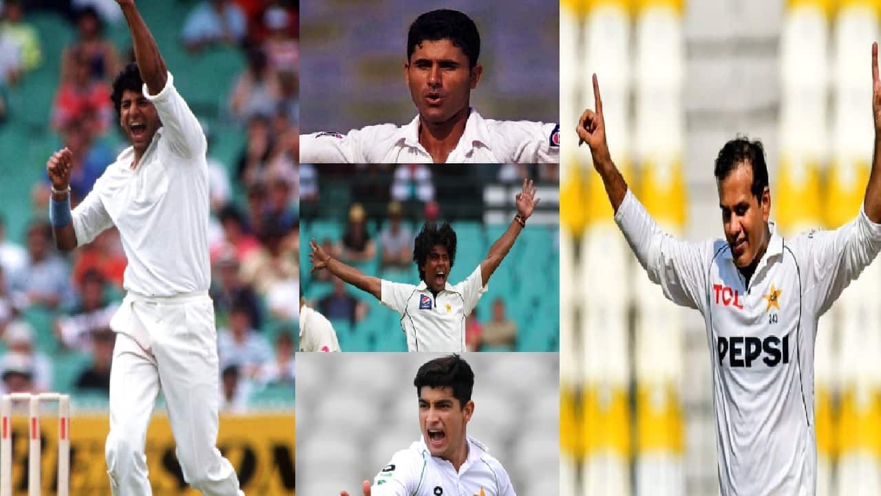 Pakistan bowlers with Hat-trick