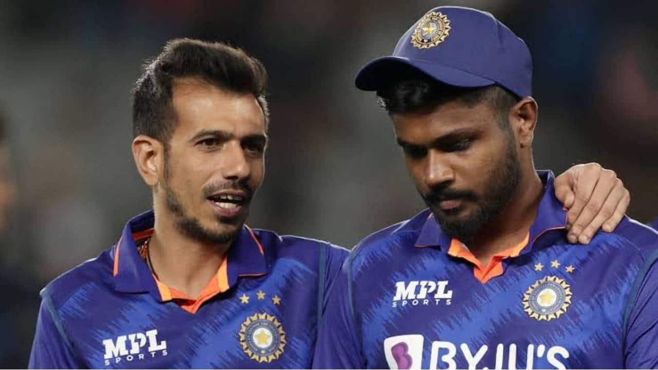 Sanju Samson and Yuzvendra Chahal