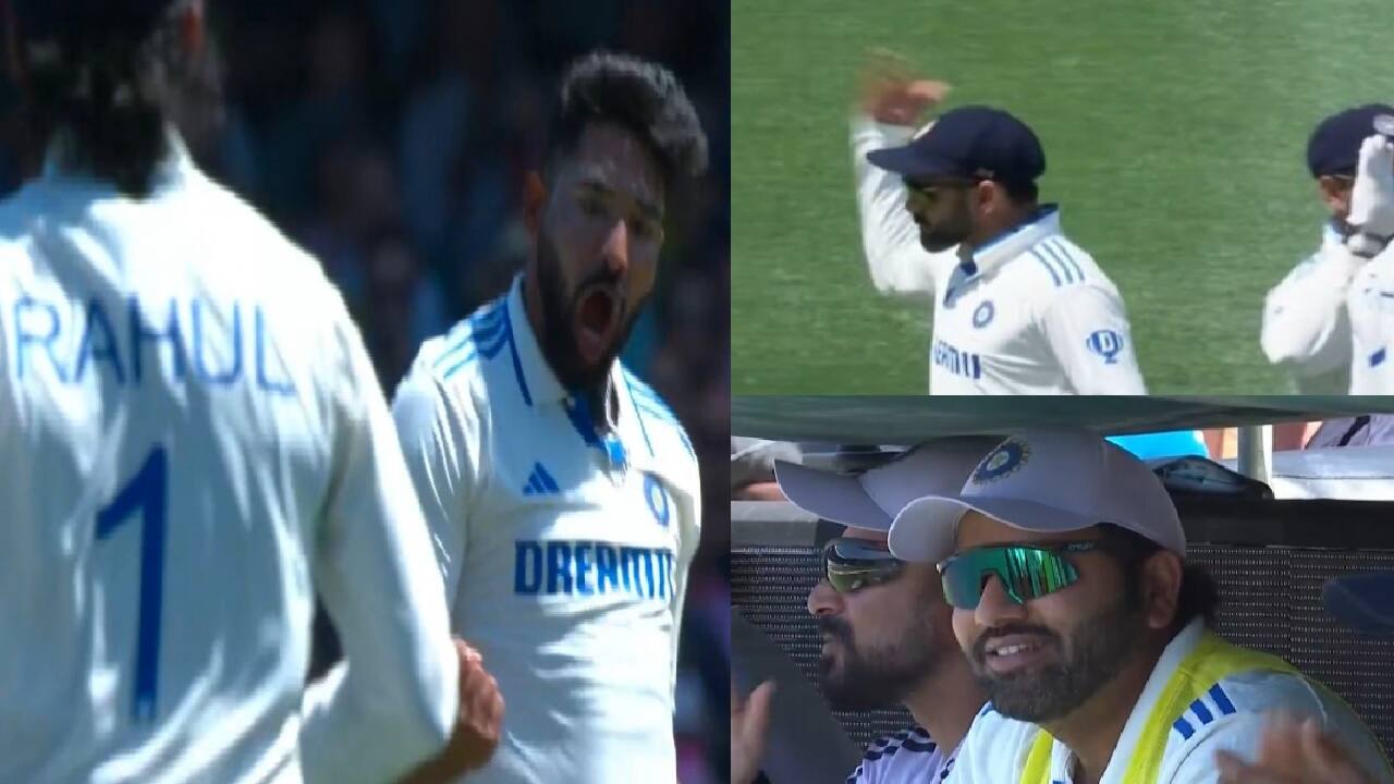 Siraj wicket