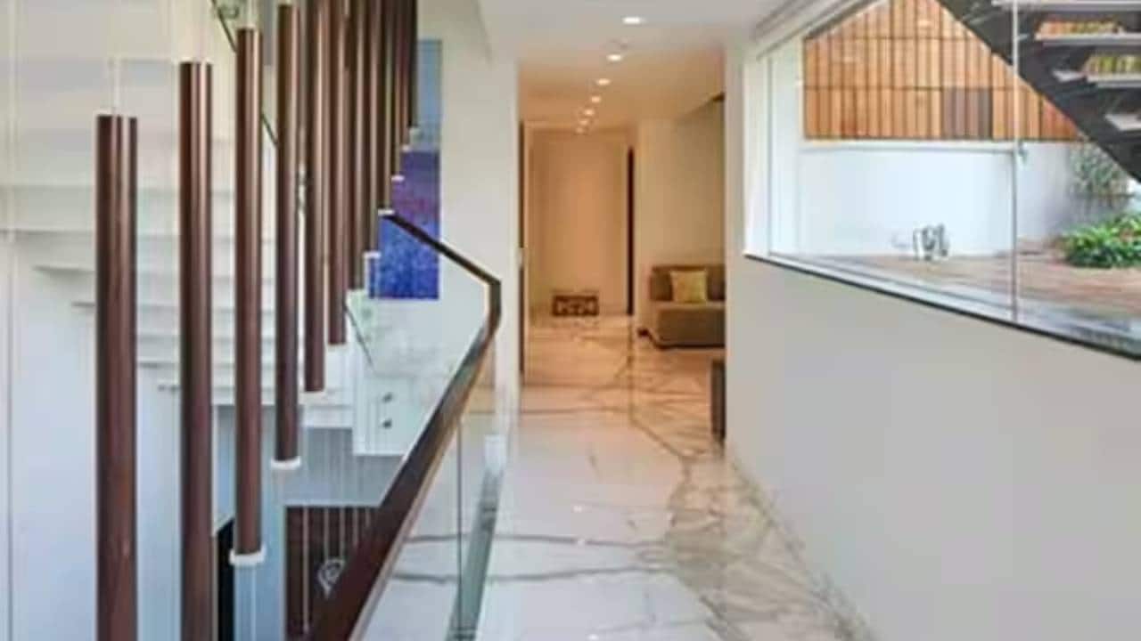 Beautiful pathways in Virat Kohli's home