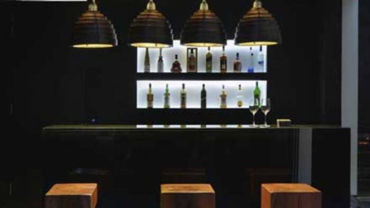 Trendy bar in Virat Kohli's home