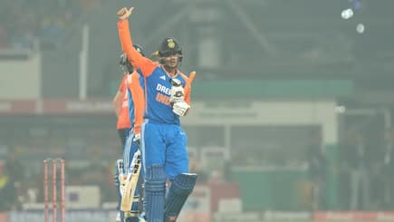 ‘The way they talk…’: Abhishek Sharma thanks head coach and captain after match-winning knock in 1st T20I v England