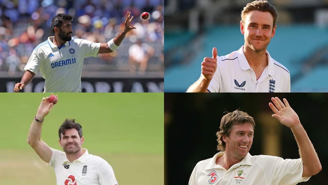 Bumrah vs Anderson vs Broad vs Mcgrath
