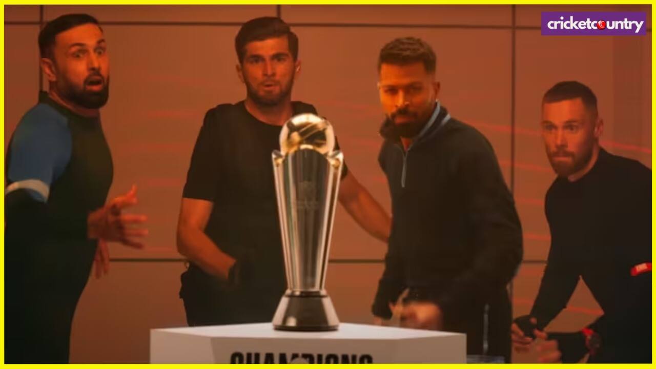 ICC Champions Trophy Treaser Hardik Pandya Shaheen Shah Afridi