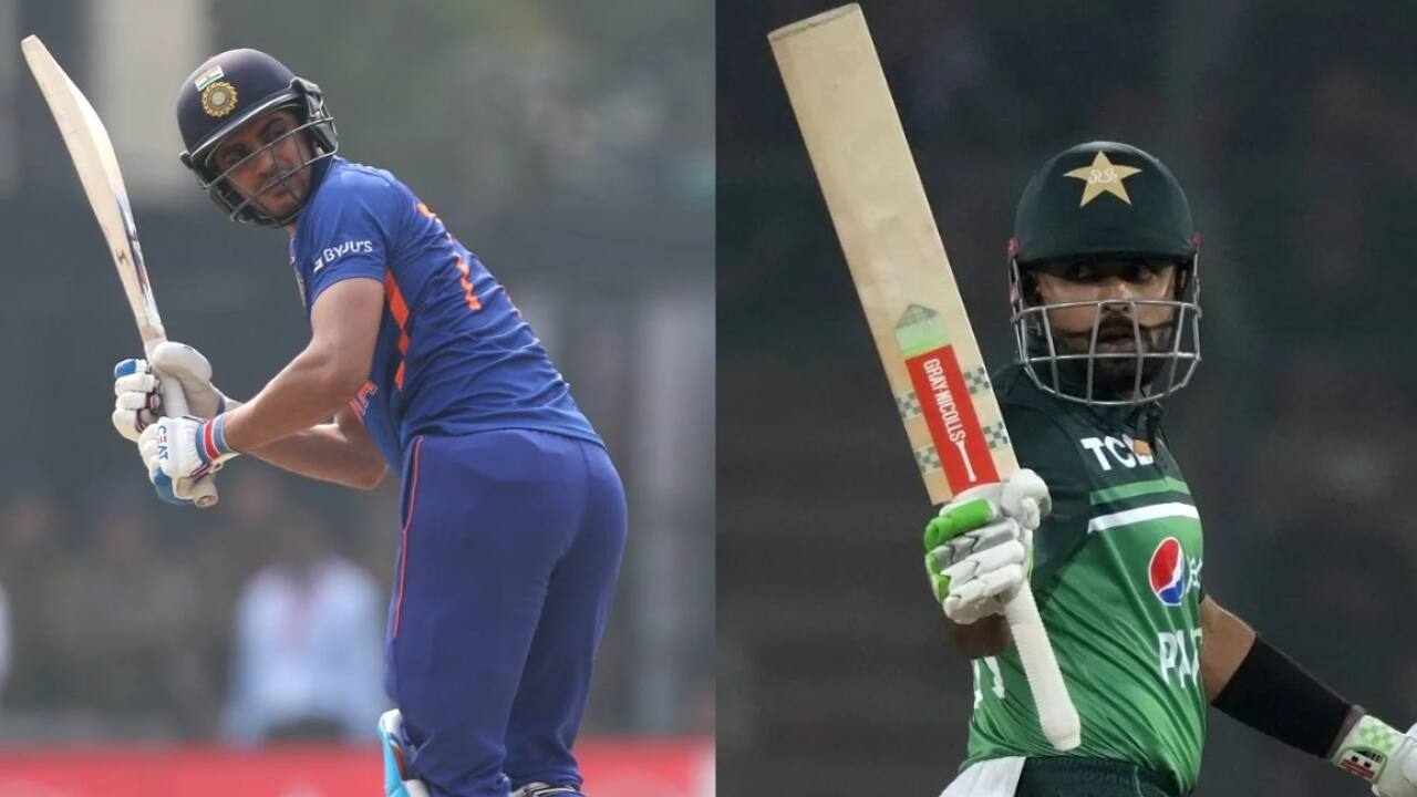 Shubman Gill and Babar Azam