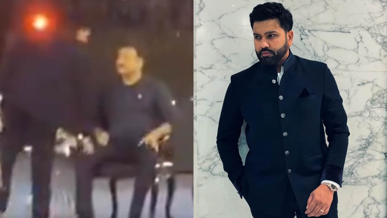 Rohit Sharma and Ravi Shastri