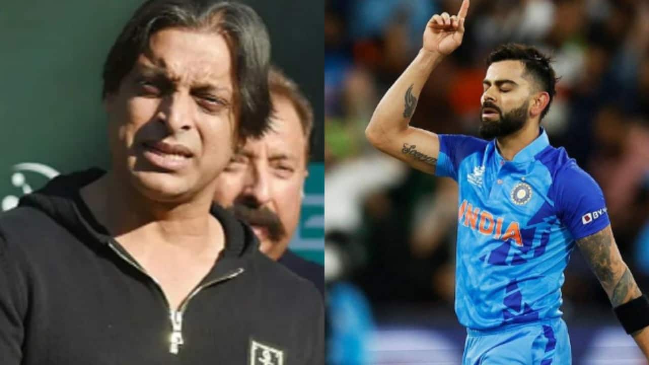 Virat Kohli and Shoaib Akhtar