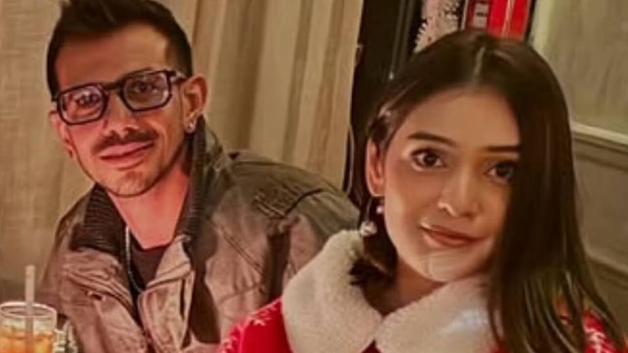 Yuzvendra Chahal and RJ Mahavash