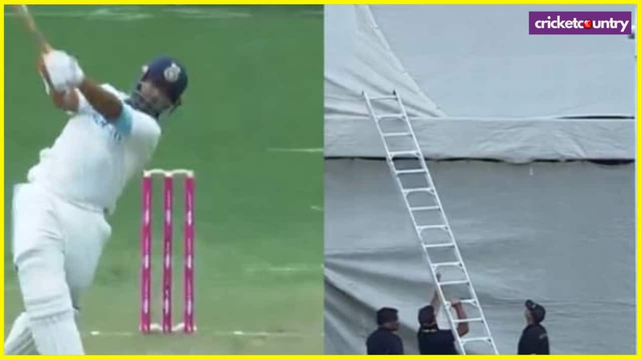 Rishabh pant six ladder