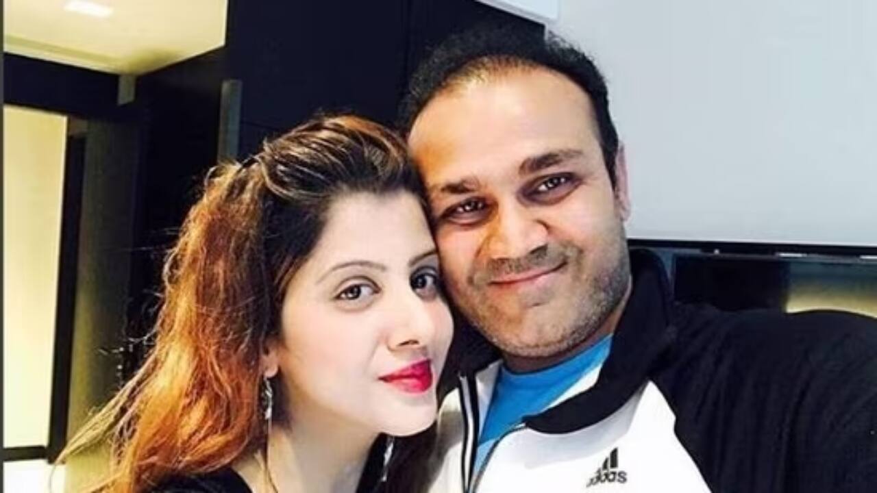 Sehwag and Aarti