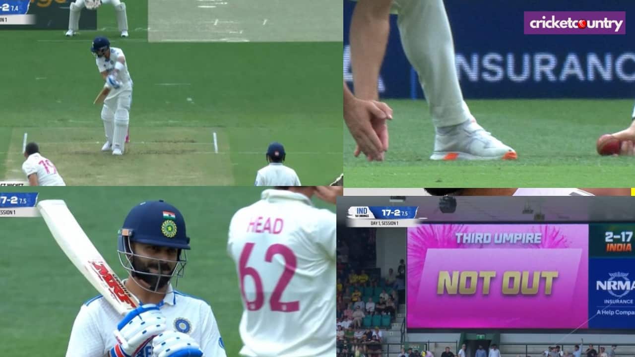 Virat Kohli Out or Not OUT Sydney Test Match