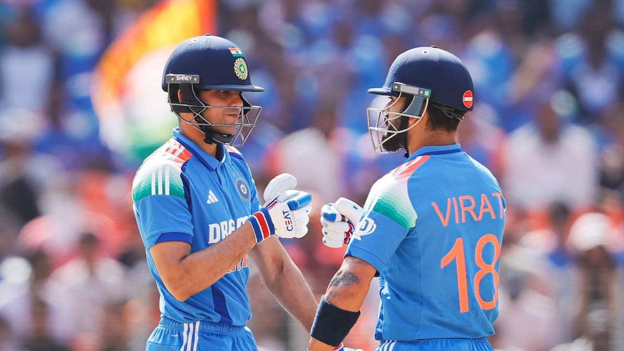 Shubman Gill and Virat Kohli
