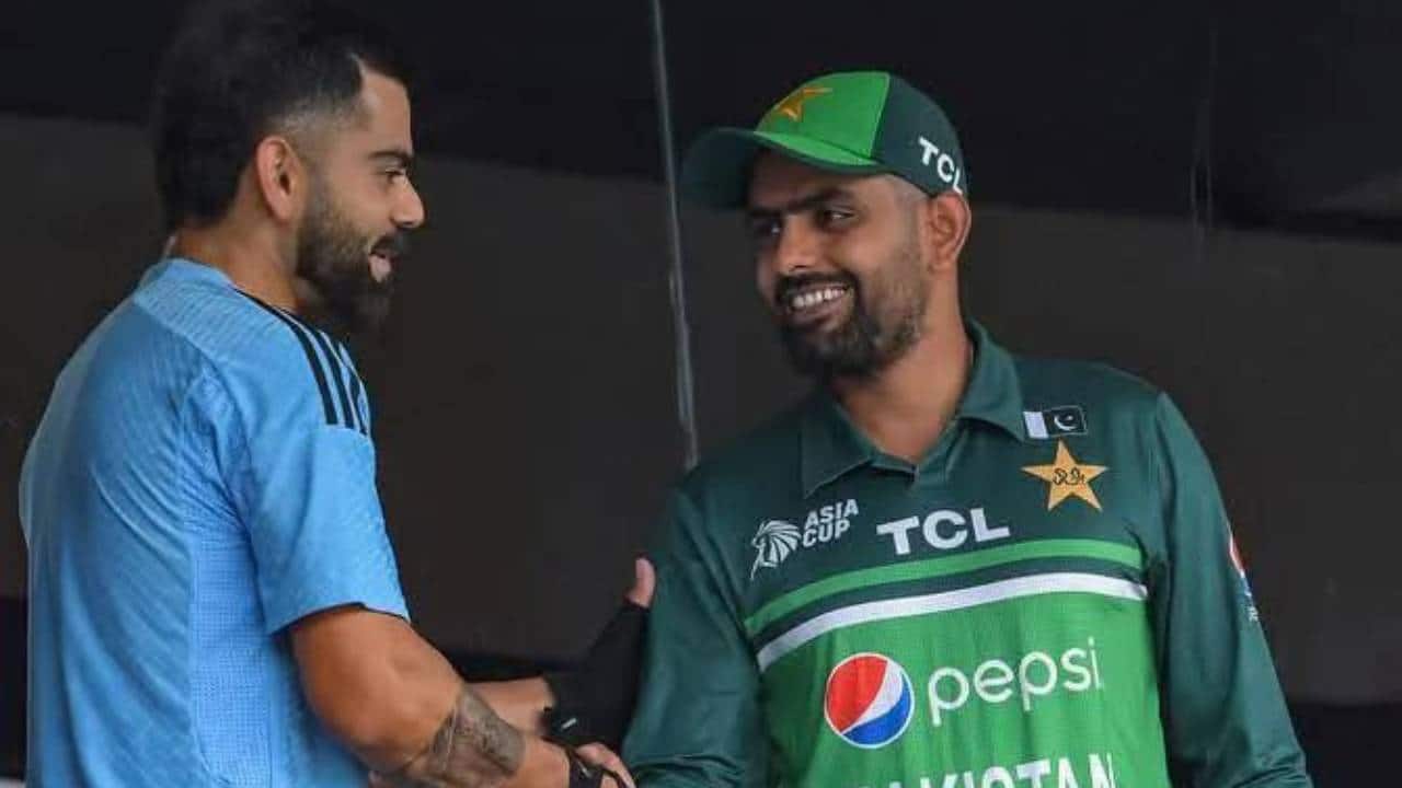 Virat Kohli and Babar Azam