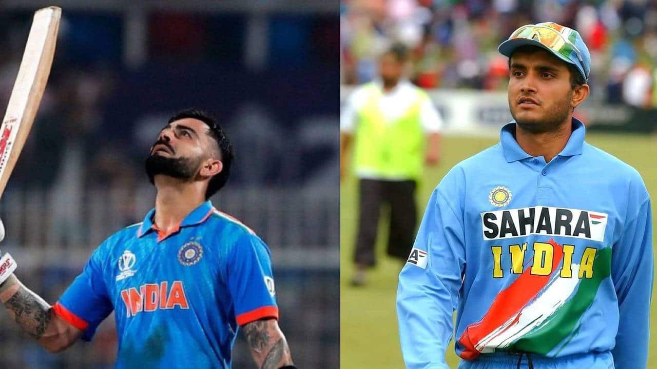 Virat Kohli to Sourav Ganguly: Indian batters with the most runs in ICC ODI tournaments