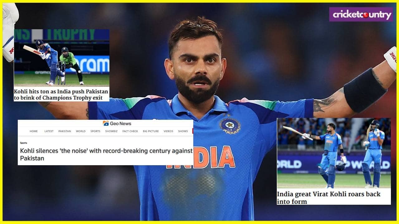 Pakistan media reacts on Virat Kohli