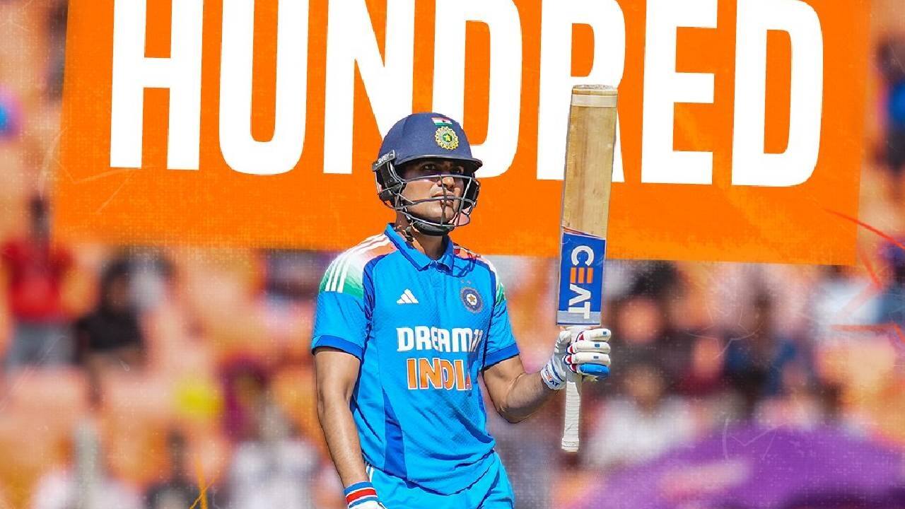 Shubman Gill century