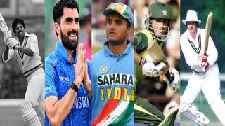 Youngest to score 150 plus runs in icc odi tournament Ibrahim Zadran Kapil dev