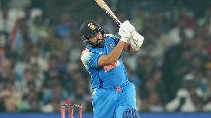 Rohit sharma return back in form hitman come with rain of sixes video goes viral