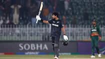 most century in icc odi tournament for new zealand rachin ravindra kane williamson