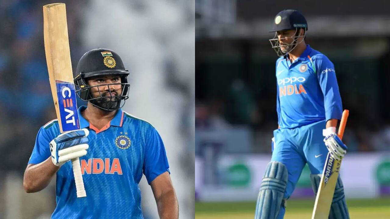rohit and dhoni