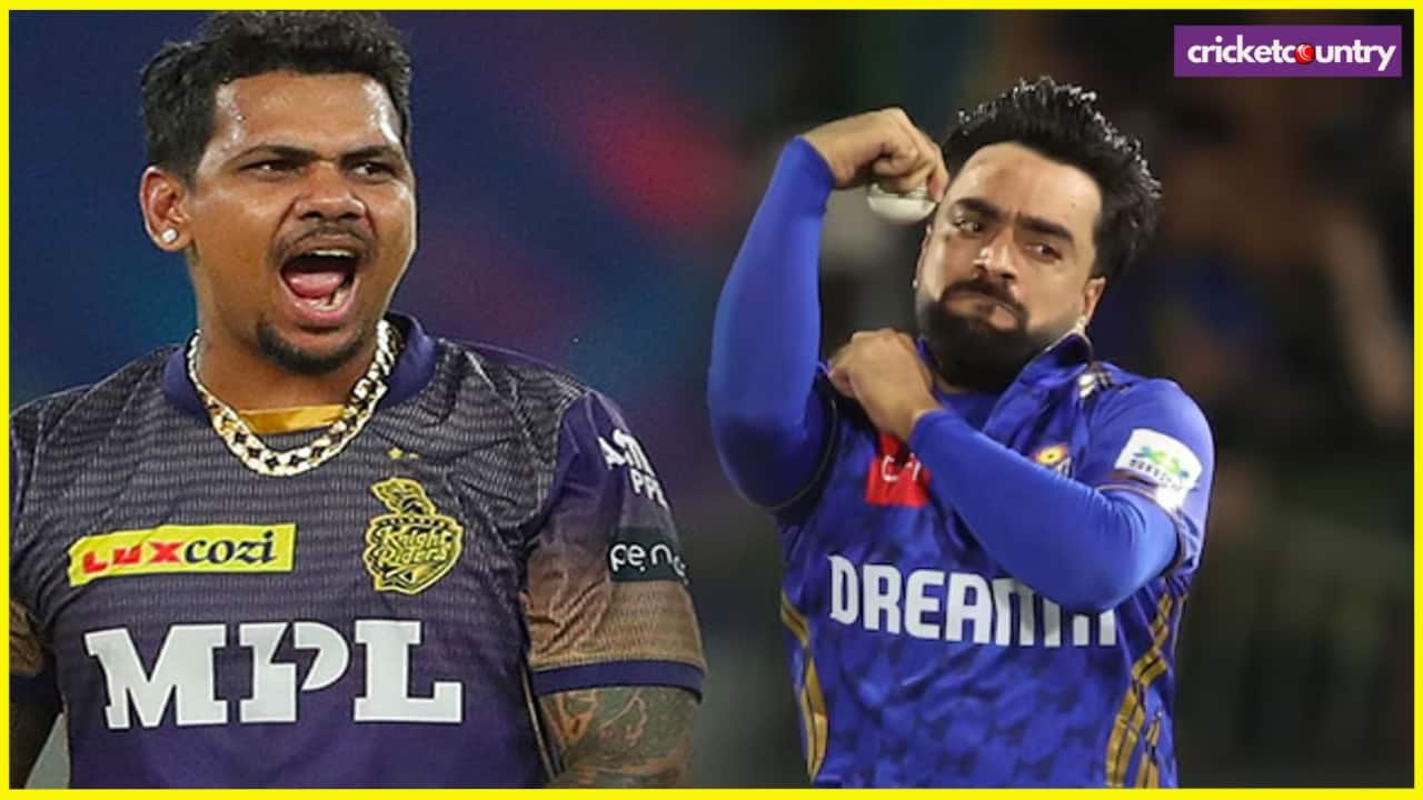 Sunil Narine and Rashid Khan
