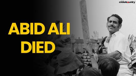 भारतीय Cricket जगत में आई बुरी खबर, All Rounder Syed Abid Ali का हुआ निधन…