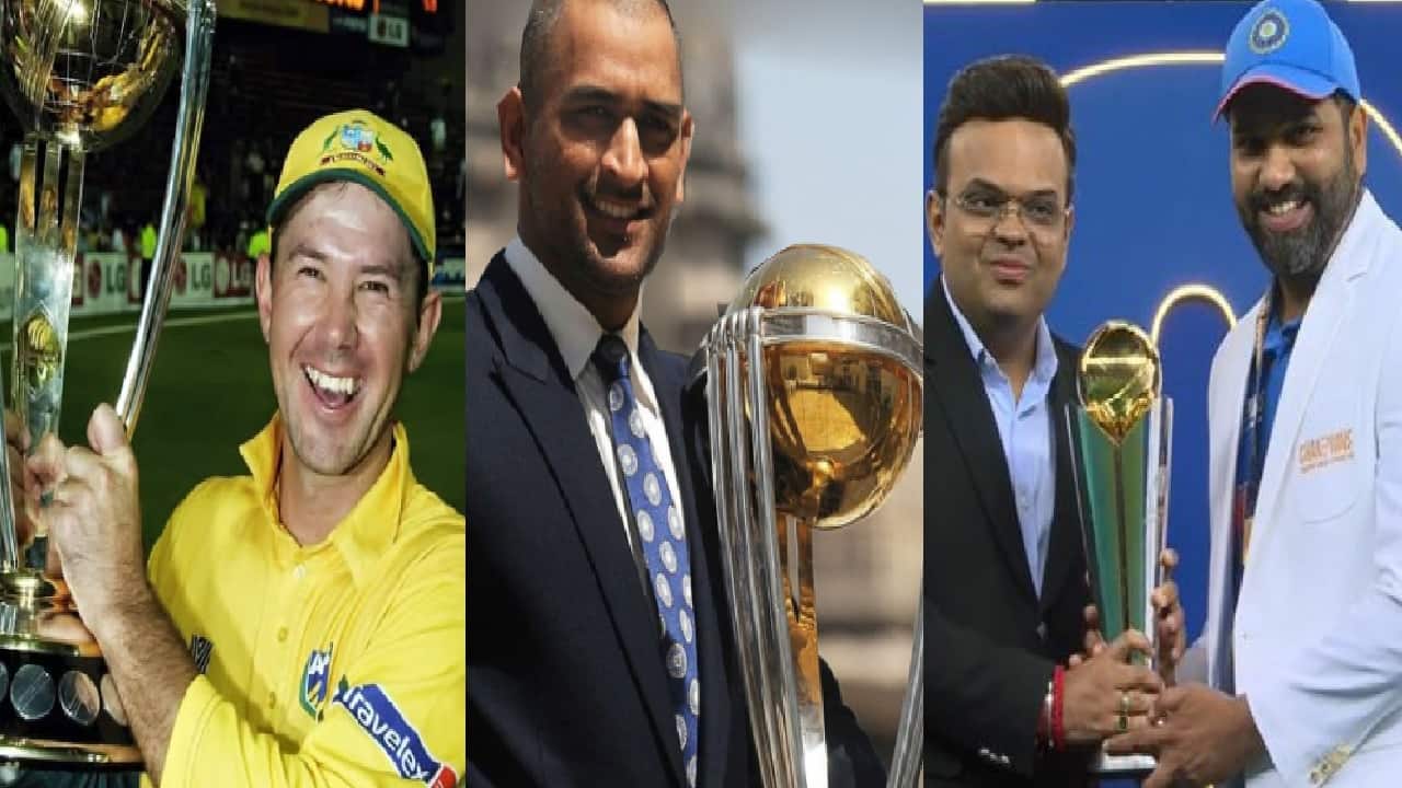Captains with Most icc trophy